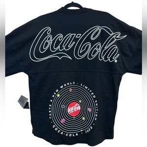 Limited Edition Coca-Cola x Spirit Jersey "Taste a New World" 2022 Graphic Sz S